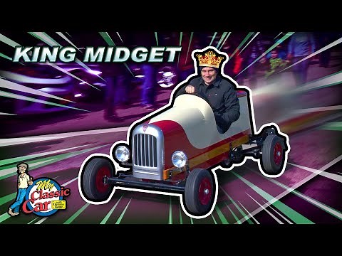 King Midget Car Built by Fisher-Price Toy Designer & Ford Deluxe Sedan Built with "Leftover" Parts