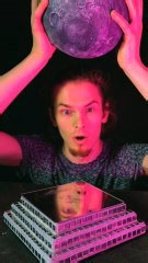 Engineering a levitating Moon lamp with magnetic forces 🧲🧑‍🔬