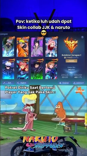 Minimal minimal apa ? #mlbbxnaruto #mlbb #mobilelegends #mobilelegendsbangbang