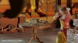 6.4K views · 217 reactions | #Remake Classic Malayalam thriller Manichitrathazhu (1993) has been remade several times in different languages. Priyadarshan, who worked on the original film as 2nd unit director, made it in Hindi as Bhool Bhulaiyaa (2007). Check out this similar intense dance sequence from both the films: | National Film Archive of India | Facebook