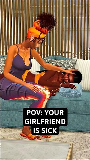 Realistic Feeling Sick Animation by @error404phillips | SFW Wicked Whims Mod in the Sims 4 #sims4