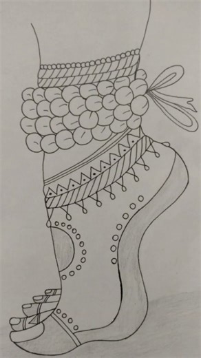 how to draw a make beautiful foot drowing ♥️♥️#art #foot#wownice #shoets #artist #wow #artwork #love