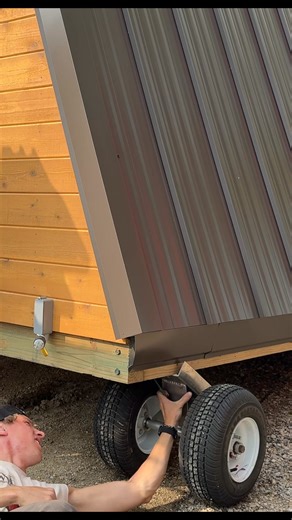 200K views · 3.8K reactions | The A-frame playhouse is delivered and...