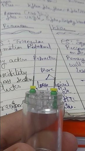K file vs reamer difference real ones| Endodontics| Root canal treatment or therapy