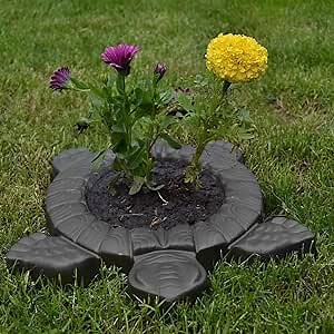 Shape Stepping Stone Mold, Concrete Cement Mold Garden Stepping Stone Mold Durable Cement Molds Plastic for Patio for Garden for Lawn for Walkway