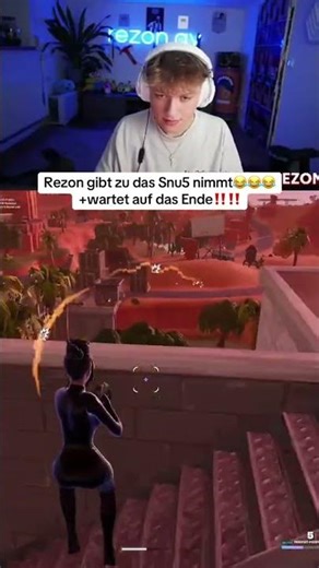Rezon nimmt Snu5 😱#fortnite #rezon #shorts