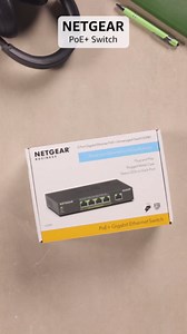 NETGEAR GS305Pv3 Unmanaged Gigabit Ethernet (10/100/1000) Power Over Ethernet (PoE) Black