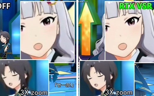 RTX Video Super Resolution - 画质对比（4K）Magpie_アニメ