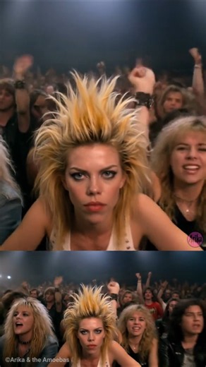Iron Maiden fan lifted on stage ~ Lost 180s Vibe Music Video. #ironmaiden #pauldianno #heavymetal