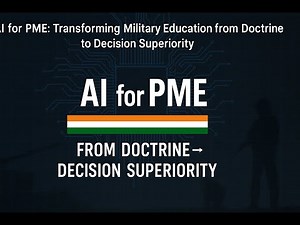AI for PME: Transforming Military Education from Doctrine to Decision Superiority