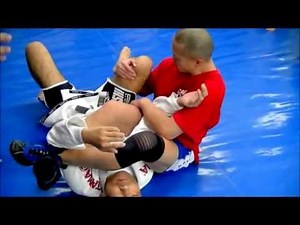 Russian サンボ式腕十字の取り方