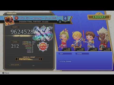 "God in Fire" from DISSIDIA Quest Complete - Theatrhythm Final Bar Line