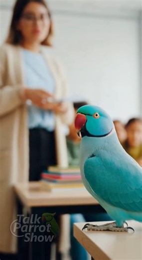 🏫🦜 Parrot Refuses To Do Homework — Hilarious Classroom Punchline 😂 This Indian Ringneck brings comedy to the classroom 😂 The teacher asks about homework… and the parrot delivers a LEGENDARY punchline 🔥 Guaranteed laughs! #TalkParrotShow #ParrotComedy #FunnyParrot #TalkingParrot #SchoolComedy #ComedyShorts #ViralShorts #LaughOutLoud #RingneckParrot #8KVideo #FunnyAnimals | Talk Parrot Show