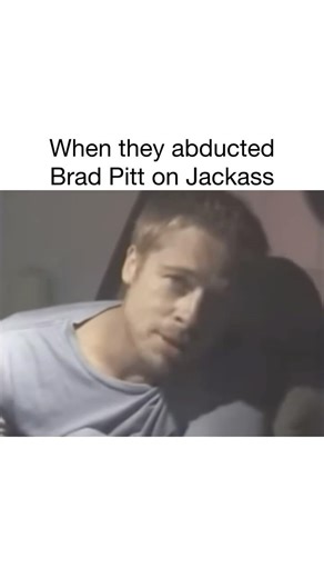 TV Moments on Instagram: "How did they convince him to partake in this bit 😂 Reposted from: @filminquirer 🎬 In one of the most hilarious and unexpected pranks on Jackass, the crew staged the “abduction” of Brad Pitt. The Hollywood superstar, known for his laid-back humor, joined the gang for a fake kidnapping stunt that caught onlookers completely off-guard. As Pitt was “snatched” off a Los Angeles sidewalk by masked men and thrown into a van, shocked bystanders watched in disbelief, unaware i