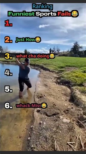 Ranking the FUNNIEST Sports Fails 😂” #funny #hilariousfails #sportsfails #fail