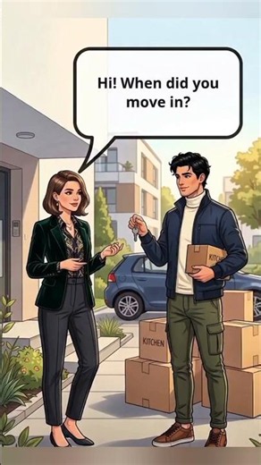 🏡 Talking to Your New Neighbor in Easy English! | Beginner English Conversation Practice