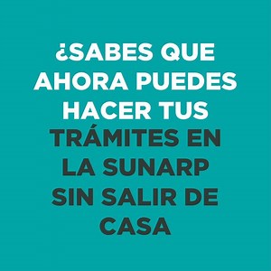 2K views · 54 reactions |  Accede a nuestros Servicios en Línea https://bit.ly/3kDrY1O y realiza los siguientes trámites gratuitos: ✔ Consulta de propiedad ✔ Consulta vehicular ✔ Seguimiento de títulos y publicidad registral. ✔ Directorio Nacional de Personas Jurídicas, etc. | Sunarp | Facebook