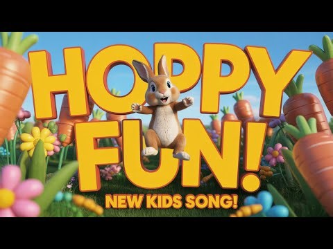 Bunny Friends Song | Cute Rabbit Nursery Rhymes and Friendship Song for Children Learning