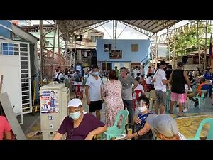 Loreto Covered Court, Brgy. 419, Sampaloc, Manila | Manila vaccinates senior citizens!