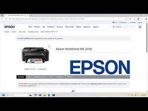 How To Install and Setup Epson WorkForce WF-2750 Printer [Guide]