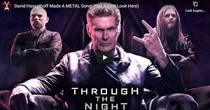 Hasselhoff nahm in Österreich Metal-Song auf