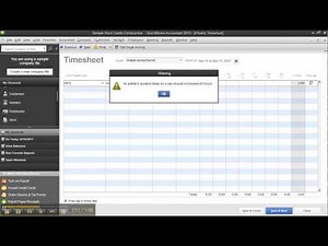 Time and Billing in QuickBooks Desktop