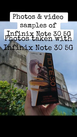 Detailed Photos and Camera Test of INFINIX NOTE 30 5G