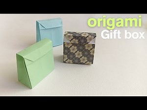 Easy Origami Box Tutorial 📦 | Simple Paper Gift Box (Step by Step)