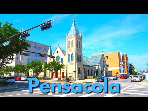 Pensacola Florida - Driving Through Pensacola Florida 4k UHD