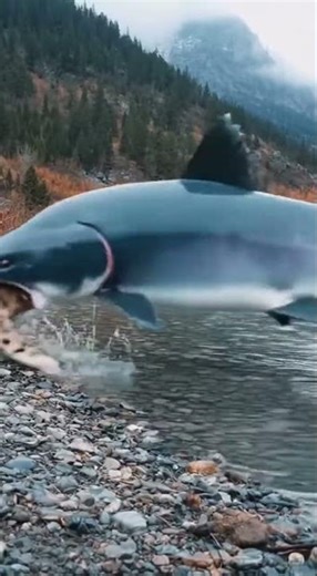 Chaos on the Shoreline: The Giant Fish and the Snow Leopard