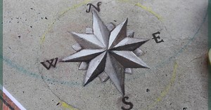 How to Transfer Art Patterns Onto Concrete for Decorative Painting DIY