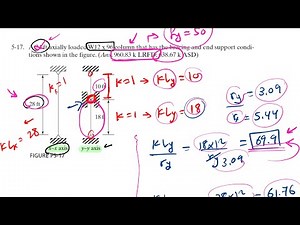 Ch.5 Compression members || lecture (6) "problem - part (2)"