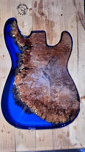 24M views · 4.9K reactions | This is my fav color! , is it Navy blue or Royal blue? What is the difference ? Some Bigleaf  from @worldwide_burl and epoxy resin ! Happy wood Wednesday! . @derry_woodworking . #derry_woodworking #wood #custom #leadguitar #derrywoodworking #player #leadguitarist #guitars #guitarmaker #maker #blue #blueresin #blues #epoxy #epoxyresin #epoxyresinart #magicresinofficial #diyresin #diyepoxy | Derry Woodworking | Facebook