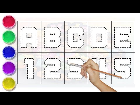 ABCDE 12345 - Paint & Learn