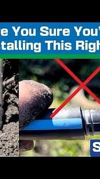 How to Properly Install Swing Pipe on a Barbed Fitting