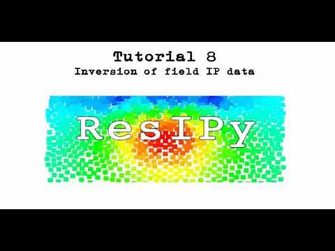 Tutorial 08 - 2D Induced Polarization (IP) field data inversion
