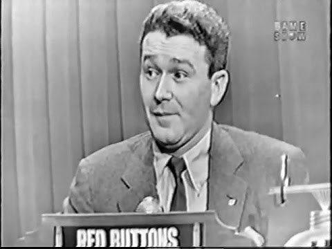 What's My Line? - Red Buttons (Apr 5, 1953)