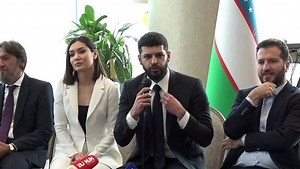 TAŞKENT - Özbek-Türk ortak yapımı 'Mendirman Celaleddin' dizisinin yapımcı ve oyuncuları gazetecilerle bir araya geldi | Matematik, Astronomi, Basın Toplantısı, Medeniyetler, Toplantı