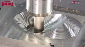Check out Tungaloy's DoTwistBall in action! Super high feed cutter for profile milling with unique twisted shaped inserts ensuring stable machining at high feed rates! | Tungaloy-NTK America, Inc.