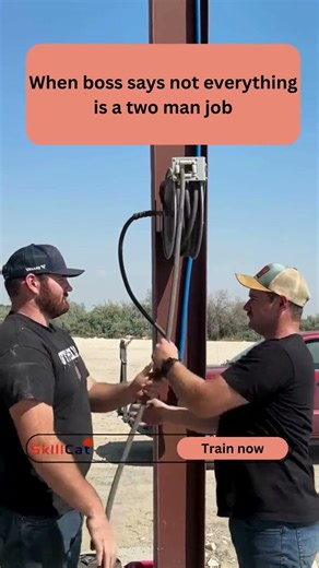 Learn a trade on the SkillCat App- check the link in the bio