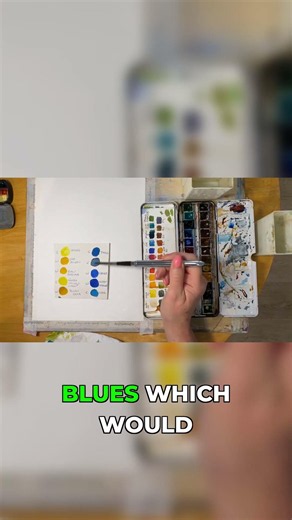 Warm & Cool Colors in Watercolor Painting