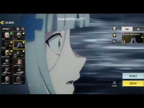 CODM X Girl's Frontline - Kestrel (HK416) - Character Selection Screen (CSS)