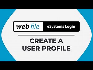 Create a User Profile