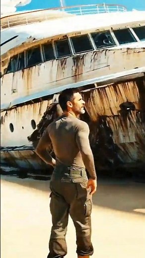 Nobody Visits This Island… So I Built a Secret House Inside a Stranded Boat