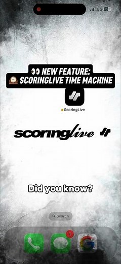 See stats from PAST seasons to NOW on the ScoringLive app
