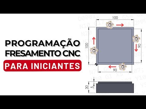 Programação para Fresamento CNC: O Guia Básico para Iniciantes (FANUC)
