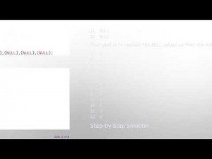 How to Replace NULL Values in SQL Server with Last Known Numeric Value