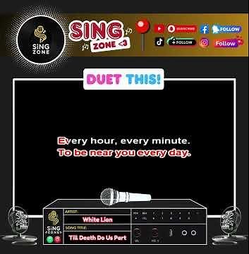 Till Death Do Us Part – White Lions | Karaoke Short 🎤