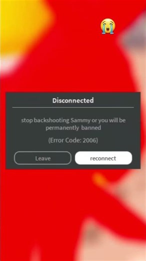 guys this is a fake error code