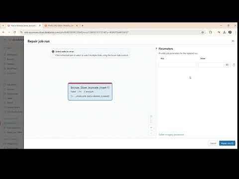 Debugging Failed Databricks Workflows